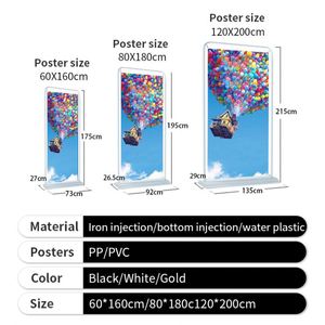 Support d'affichage extérieur de type portique, résistant au vent, en acier, pour la publicité et la promotion - Product Image 2