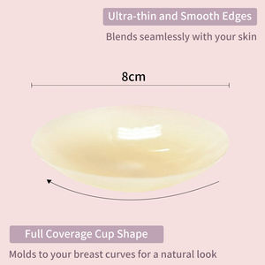 Fabrika fiyat toptan seksi dekoratif meme silikon 8cm meme kapağı - Product Image 2