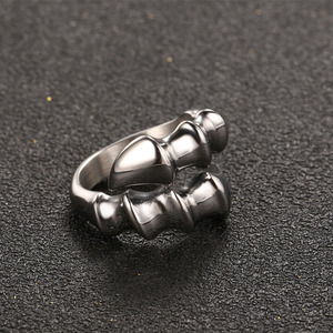 Animal Claw Men's <b>Ring</b> SA1083 Metal Geometry Design Everyday Wear - Product Image 2