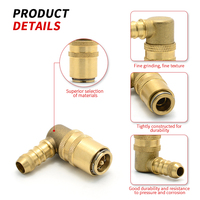 Raccords de tuyauterie en laiton femelle droits de précision, connecteur norme ISO 9001 DIN, accouplement pour ligne de refroidissement d'eau industrielle