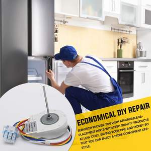 WR60X10185 Moteur de ventilateur d'évaporateur pour réfrigérateurs <span class=keywords><strong>Hotpoint</strong></span> Remplace les numéros de pièce WR60X10043 DC FAN DC MOTOR - Product Image 6