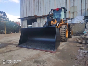 JINGONG 1.8Ton हाइड्रोलिक व्हील लोडर छोटे लोडर थोक उत्पादों मिनी सामने लोडर - Product Image 4