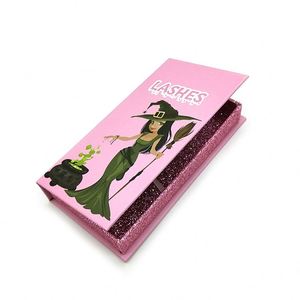 Oem Handmade Wholesale Custom Eyelash Packaging Boxes Empty Lashes Cases Lash eyelash Boxes