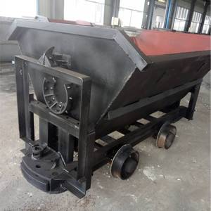 Vagón de Minería Subterránea de 0.75m³ con <span class=keywords><strong>Descarga</strong></span> Lateral Rápida, Carro de Transporte de Mineral Resistente - Product Image 6