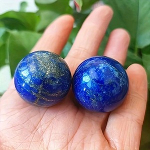 Esferas de Cristal Curativas al Por Mayor, Esfera de Lapislázuli, Piedra Natural para Decoración del Hogar - Product Image 2