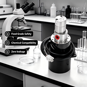 Metering Pump 316L Stainless Steel Magnetic Drive Gear Pump for Precise Chemical Liquid Dosing and Fluid Transfer Micro Pump - Product Image 1