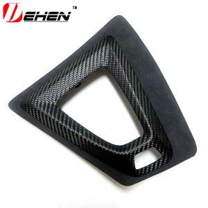 قطع داخلية من ألياف الكربون الحقيقية لسيارة BMW M2 F87 M2C موديلات 2014-2021، غطاء زخرفي للوحة القيادة من الألكانتارا، 10 قطع - Product Image 6