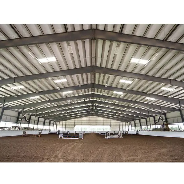 HORSE ARENA KITS / prefab steel riding arena / horse stables for sale /