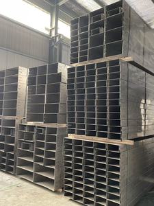 รางเคเบิลโลหะชุบสังกะสี, รางเหล็กเคลือบผงขนาด 50x100x200 มม., รางและท่อร้อยสายไฟแบบรางและแบบบันได - Product Image 2