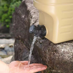 Seau extérieur 12L PE de qualité alimentaire pour le <span class=keywords><strong>camping</strong></span>, la maison, le stockage de l'eau potable, seau vide pur avec robinet, voiture, grande capacité - Product Image 6