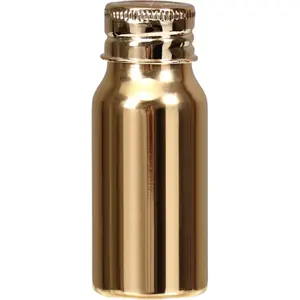 30ml 50ml 100ml 150ml 250ml 300ml Gold Aluminium Bierflasche Lotion flasche mit Gold pumpe