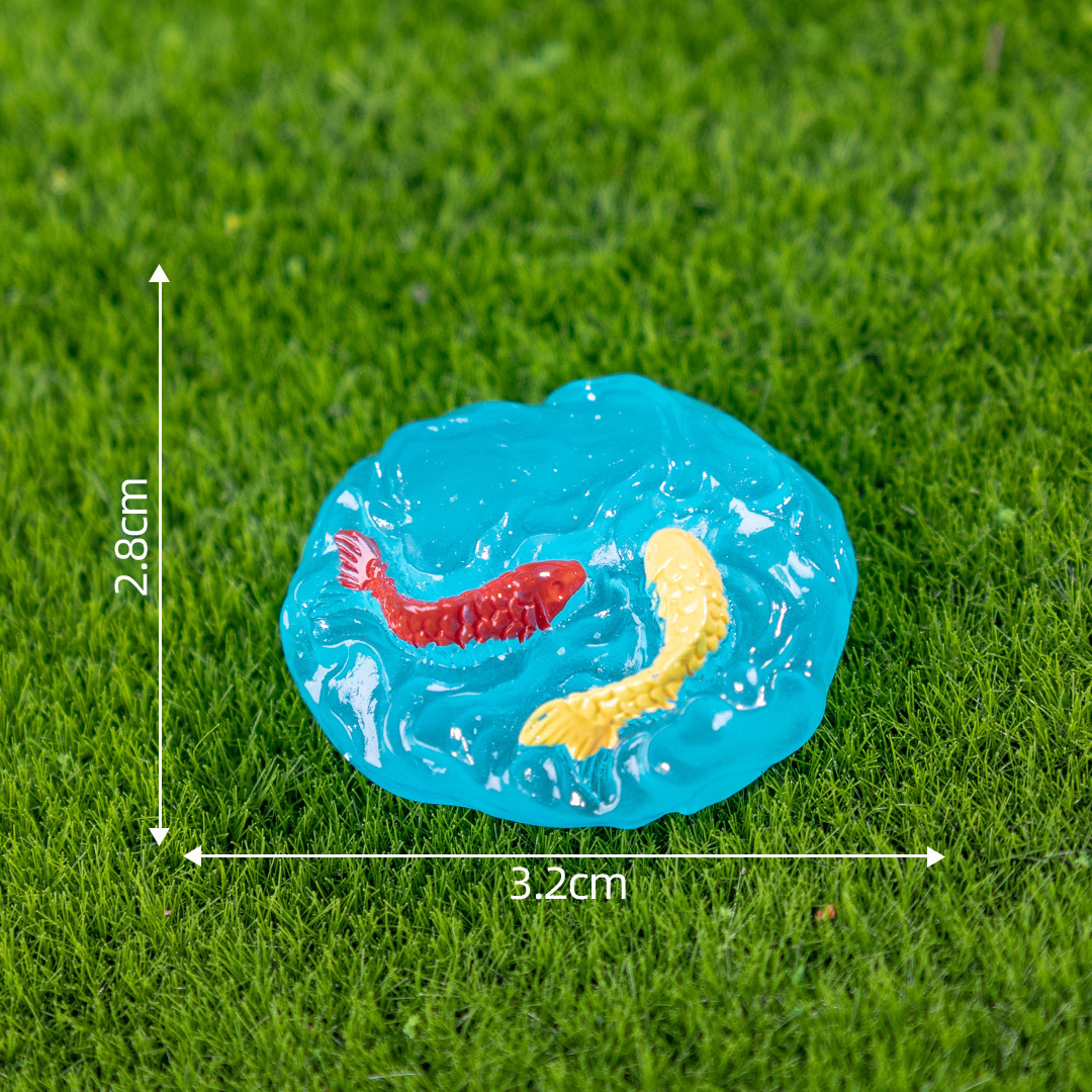 coloré 5 Petits étangs à poissons