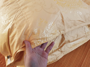 <span class=keywords><strong>Couette</strong></span> de lit de luxe européen dorée, couleur argent, couverture de <span class=keywords><strong>couette</strong></span>, taille Queen Size <span class=keywords><strong>220x240</strong></span> - Product Image 5