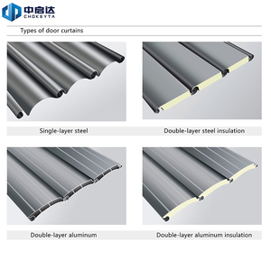 Kho tự động nhôm cuộn lên màn trập cửa điều khiển từ xa con lăn màn trập cửa nhà để xe - Product Image 5