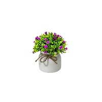 Plantes et fleurs artificielles avec pots, bonsaïs artificiels, ornements, plantes en pot simulées, décoration intérieure