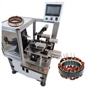 Полностью автоматическая машина для намотки катушки автомобильного генератора, машина для намотки двигателя PLC для обмотки статора генератора переменного тока - Product Image 1