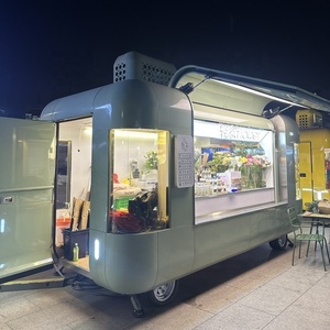 New Design Food Kiosk Mobile Car Coffee Truck Food Van <strong>Big</strong> Bakery Bus Hot Dog Ice Cream <strong>Cart</strong> Gasoline Food Truck Vintage - Product Image 3