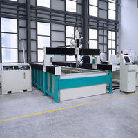 Découpeuse à jet d'eau CNC 5 axes ultra haute pression, machine de découpe abrasive, pompe à entraînement direct, haute précision, acier inoxydable, aluminium