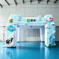Tente gonflable personnalisée pour stand d'événement, en tissu Oxford, certifiée CE, résistante à l'eau, durable, pour publicité extérieure, exposition, fête