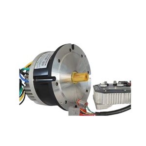 215mm 48V 5000W Disc Type Brushless DC Servo Motor with Encoder Permanent Magnet Construction for Robotics - Product Image 1