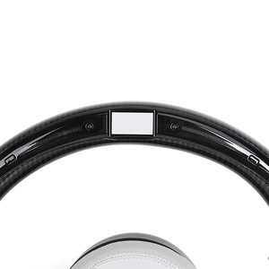 <span class=keywords><strong>Volant</strong></span> sport en cuir blanc et fibre de carbone avec LED pour BMW F10 <span class=keywords><strong>F20</strong></span> F22 F30 F80 F82 F87 M5 F90 X5 F15 X5M F95 X6M F96 E90 E93 - Product Image 6