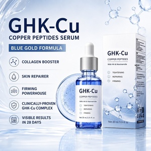 เซรั่มบำรุงผิวหน้า GHK-Cu คอปเปอร์เปปไทด์ ผสมไฮยาลูรอนิค แอซิด ช่วยลดเลือนริ้วรอย กระชับผิว ฟื้นฟูผิว และเติมความชุ่มชื้น - Product Image 2
