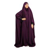 JilBaB-ropa de oración musulmana, abaya sólida, vestido islámico de Dubái, djellaba, venta al por mayor