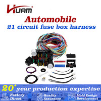 Kit de faisceau de circuit automobile 21 voies, boîte à fusibles 21 voies adaptée au faisceau de circuit général Chevrolet Chrysler Ford Hopros