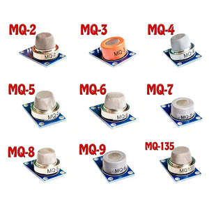 1 ชิ้น MQ-2 MQ-3 MQ-4 MQ-5 MQ-6 MQ-7 MQ-8 MQ-9 MQ-135 การตรวจจับควันมีเทนแก๊สเหลวคุณภาพอากาศแอลกอฮอล์เซนเซอร์โมดูล - Product Image 1