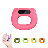 Poignée de musculation numérique en silicone avec affichage LED, entraîneur ergonomique pour l'avant-bras, pour le renforcement musculaire