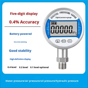 Manómetro Digital de Acero Inoxidable de Alta Precisión, Medición de Presión Absoluta de Vacío, Compatible con Gas Argón, RS485 - Product Image 6