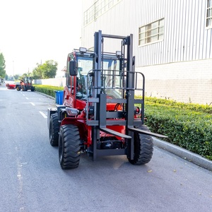 Multi Function Diesel Forklift <strong>Trucks</strong> 3.5 Ton Lifting Loading and Unloading HT-CPD3.5T AWD Solid Tire Offroad - Product Image 6