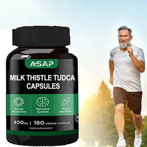 OEM Supplément de santé pour le soutien du foie 500mg Tudca Capsule de chardon-Marie Capsules pour le foie - Product Image 1