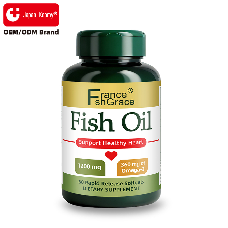 High Quality Fish Oil Softgels Supports