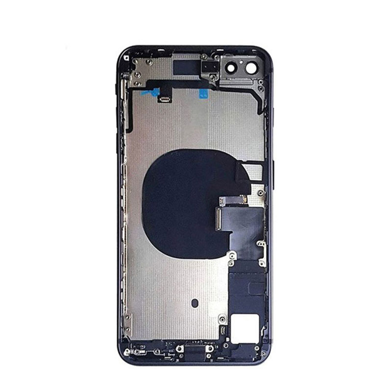 Сменный Чехол для iphone 7 plus, сотовый телефон для 6, 6s, 8, корпус, задняя часть, полностью сделанная на заказ, 24k, золотистый, 5, квадратный, с рамкой логотипа, синий, мини