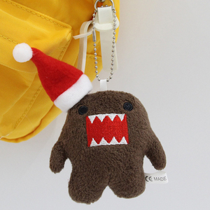 Llavero de Peluche Kawaii <span class=keywords><strong>Domo</strong></span> <span class=keywords><strong>Kun</strong></span>, Diseño de Anime, Decoración para Fiesta de Halloween, Regalo Sorpresa de Navidad - Product Image 2