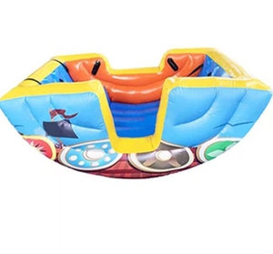 Balançoire gonflable, jouets gonflables, échasses, trampoline, bateau pirate - Product Image 5
