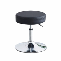 Tabouret rond de levage pivotant à hauteur réglable pour tatouage médical Spa Salon Barber Shop Hotel Prix de gros pour les cliniques