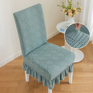 <span class=keywords><strong>Funda</strong></span> para <span class=keywords><strong>Silla</strong></span> <span class=keywords><strong>Acolchada</strong></span> y con Faldón Todo en Uno - Tela Elástica para Estilo y Protección Contra Arañazos - Product Image 1