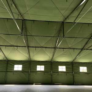 Heavy Duty 10x10 Steel <b>Frame</b> Canvas Wall Tent with 100 Seater Four-Season Double Layer One Bedroom for Sale in South Africa - Product Image 3