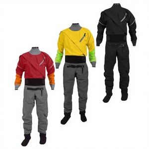 Customization 3 Layer Waterproof Breathable Windproof Quick Dry Rowing Dry Suit 3mm/5mm/7mm Neutral Latex Neck Wrist Neckseal - Product Image 2