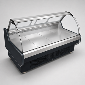 Vitrine Réfrigérée Professionnelle pour <span class=keywords><strong>Charcuterie</strong></span> et Plats Cuisinés, Idéale pour Supermarchés et Restaurants, 220V/110V - Product Image 1