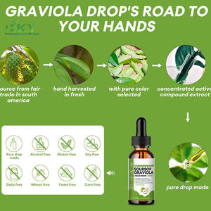 OEM Organic Soursop Graviola gocce liquide per via orale di dosaggio Soursop integratori di SOURSOP multivitaminico - Product Image 4