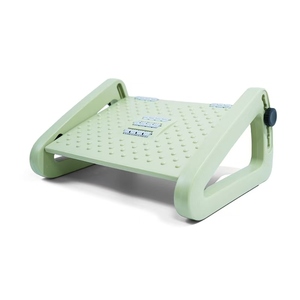 Office <strong>Work</strong> Under Desk Non-slip Footrest <strong>Stool</strong> up Down Adjustable Massage Texture and Roller Foot Ottman Rest <strong>Stool</strong> - Product Image 5