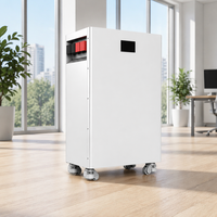 Système de stockage de batteries solaires LFP verticales pour les résidences et les petites entreprises, alimentation de secours hybride réseau/hors réseau