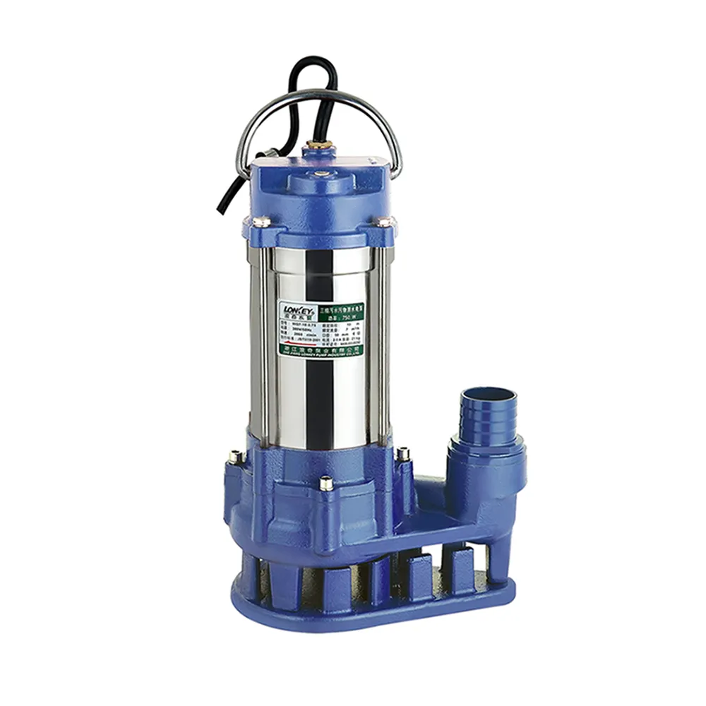 Pompe à eau submersible à haute levée, 1,5 ch, anti-sable, boue, spécifications