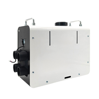 Chauffage au diesel à double tension 5KW 12V 24V pour camion, caravane, camping-car, bateau, avec écran LCD et minuterie