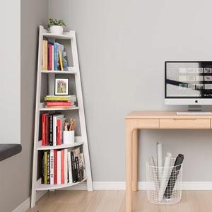 Étagère haute de présentation, support pour plantes, bibliothèque d'<span class=keywords><strong>angle</strong></span>, support de rangement, étagère d'<span class=keywords><strong>angle</strong></span> à 5 niveaux - Product Image 3