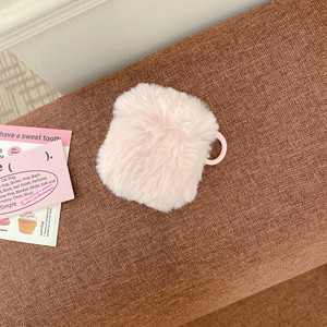 Số lượng lớn thời trang dễ thương mềm Silicone lông bán sang trọng TWS Tai nghe Bìa trường hợp đối với iPhone <span class=keywords><strong>iPod</strong></span> AirPods 2 Pro Pro2 món quà giáng sinh - Product Image 5