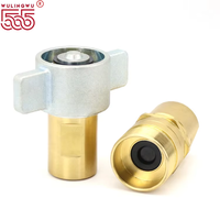 Acoplamiento de Manguera Hexagonal de Latón Forjado de Alta Presión, Tipo Rosca NPT, Conector de Alta Resistencia para Sistemas de Aceite, Resistente a la Corrosión Química